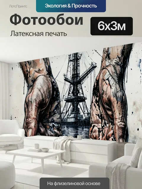 600 × 300 см · Латексная печать