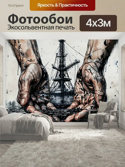 400 × 300 см · Экосольвентная печать