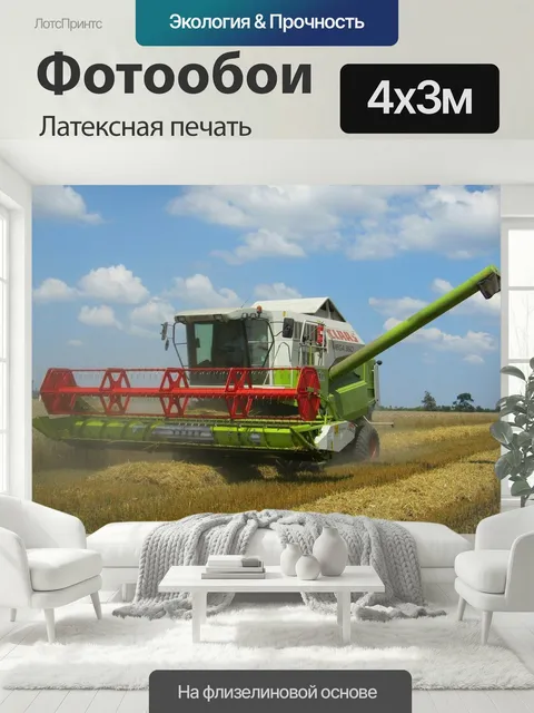 400 × 300 см · Латексная печать