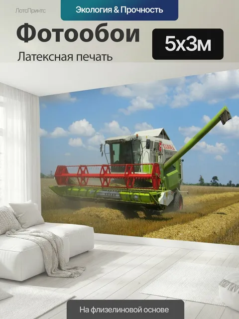 500 × 300 см · Латексная печать