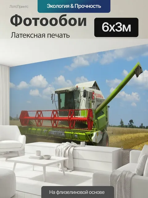 600 × 300 см · Латексная печать