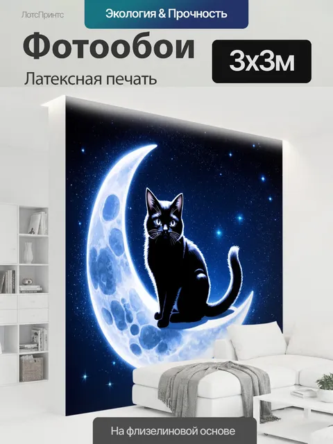 300 × 300 см · Латексная печать