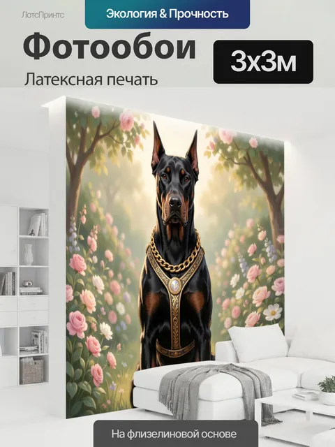 300 × 300 см · Латексная печать