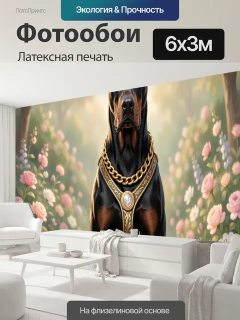 600 × 300 см · Латексная печать