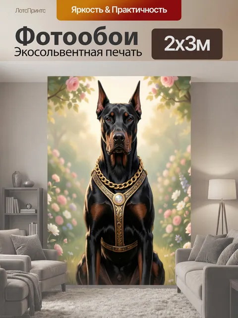 200 × 300 см · Экосольвентная печать