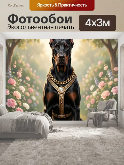 400 × 300 см · Экосольвентная печать