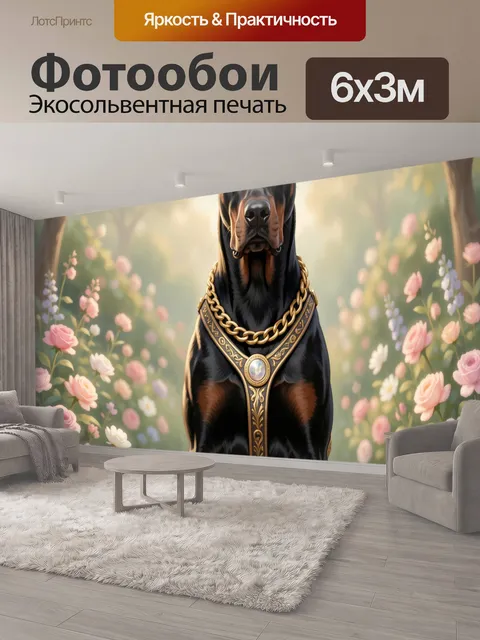 600 × 300 см · Экосольвентная печать