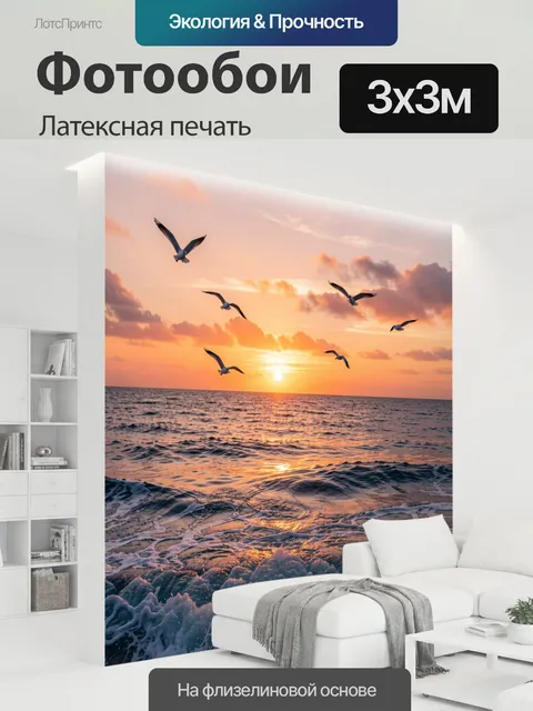 300 × 300 см · Латексная печать
