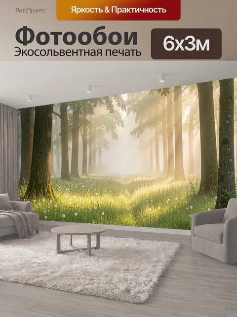 600 × 300 см · Экосольвентная печать