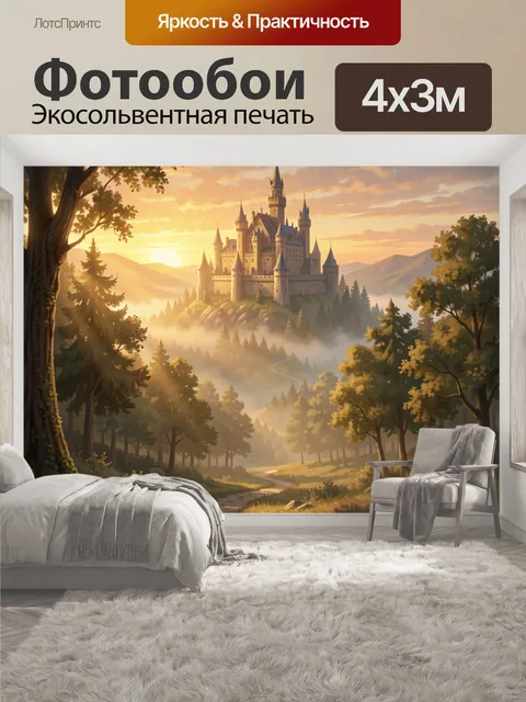 400 × 300 см · Экосольвентная печать