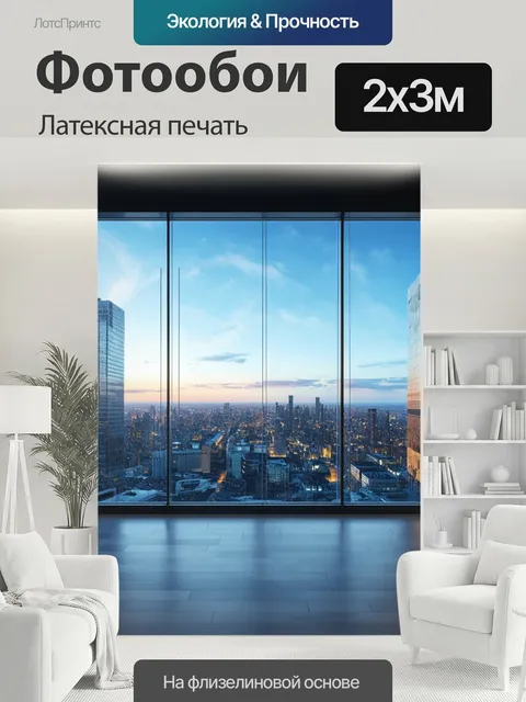 200 × 300 см · Латексная печать