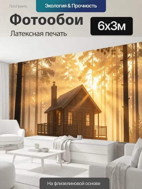 600 × 300 см · Латексная печать