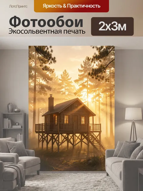 200 × 300 см · Экосольвентная печать