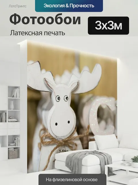 300 × 300 см · Латексная печать