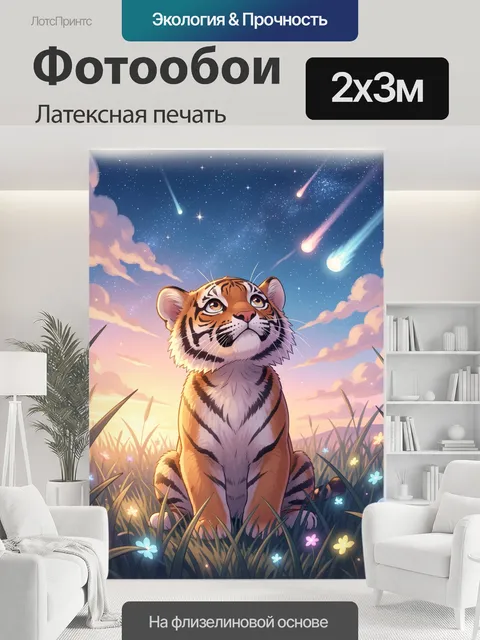 200 × 300 см · Латексная печать