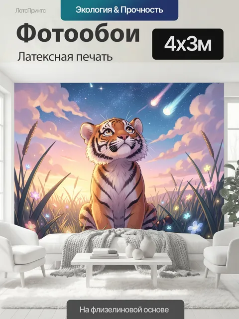 400 × 300 см · Латексная печать