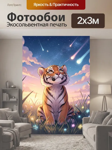 200 × 300 см · Экосольвентная печать