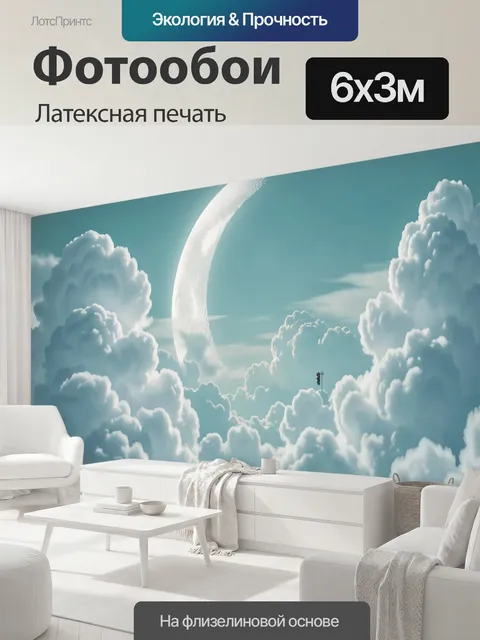 600 × 300 см · Латексная печать
