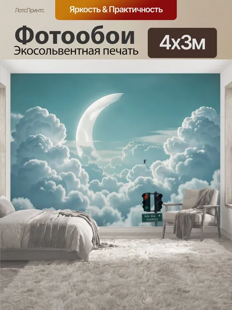 400 × 300 см · Экосольвентная печать