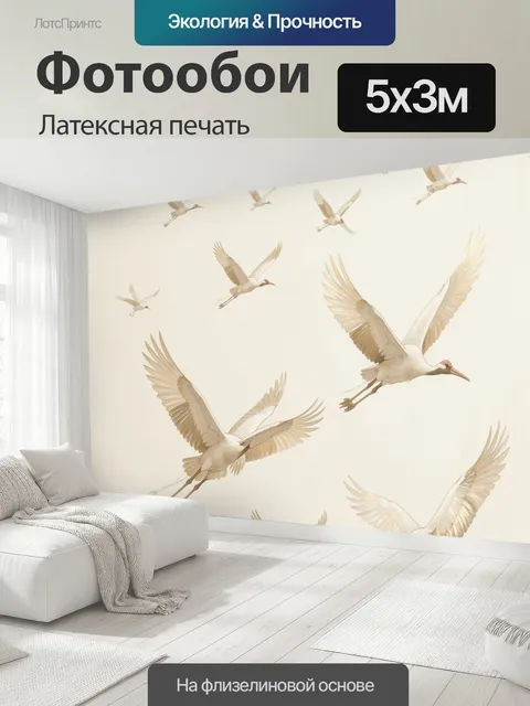 500 × 300 см · Латексная печать