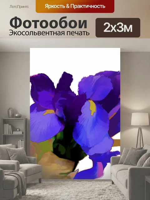 200 × 300 см · Экосольвентная печать