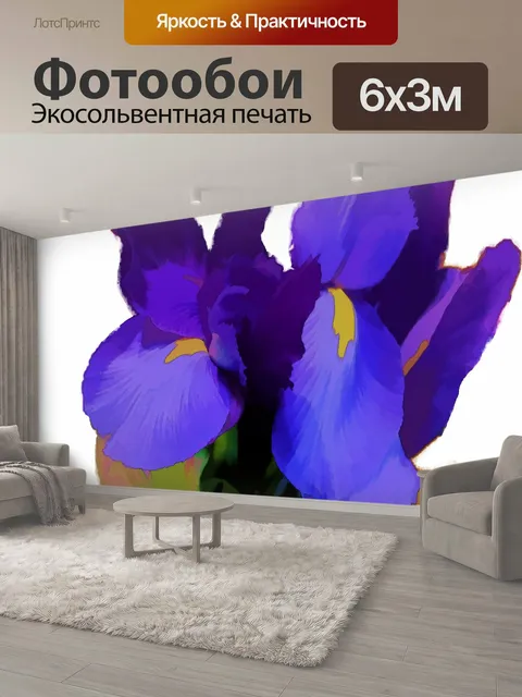 600 × 300 см · Экосольвентная печать