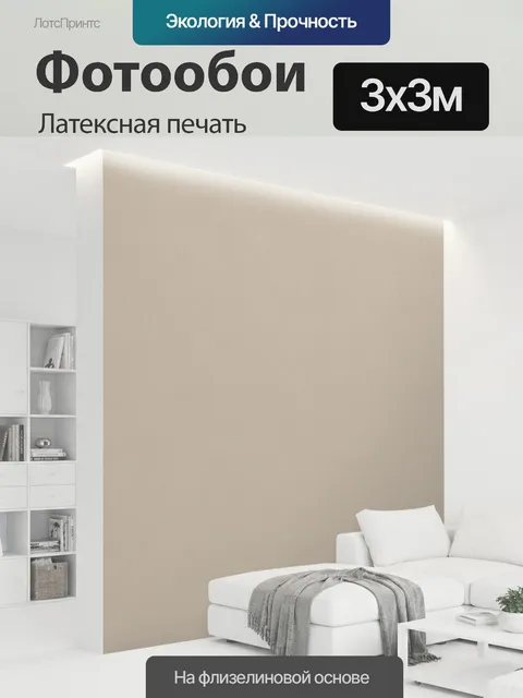 300 × 300 см · Латексная печать