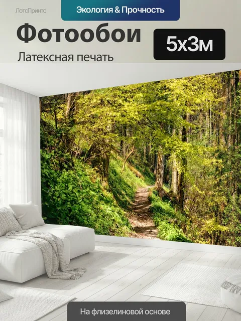 500 × 300 см · Латексная печать