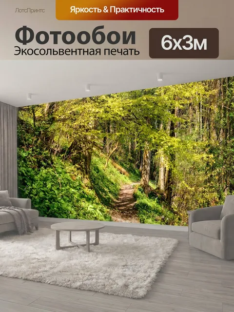 600 × 300 см · Экосольвентная печать