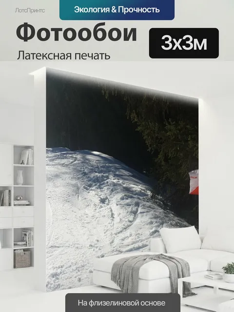 300 × 300 см · Латексная печать