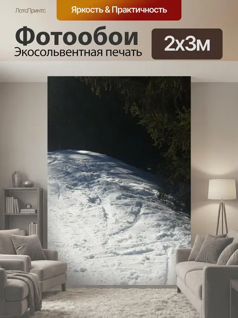 200 × 300 см · Экосольвентная печать
