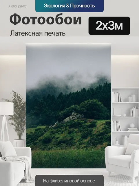 200 × 300 см · Латексная печать