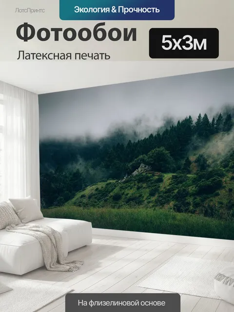 500 × 300 см · Латексная печать