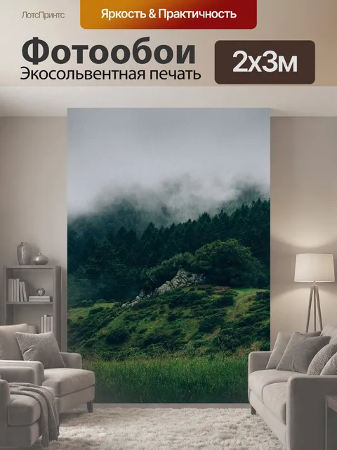 200 × 300 см · Экосольвентная печать