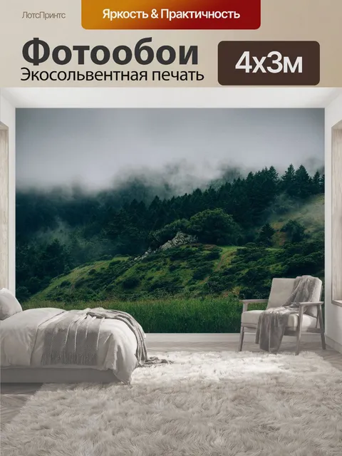 400 × 300 см · Экосольвентная печать