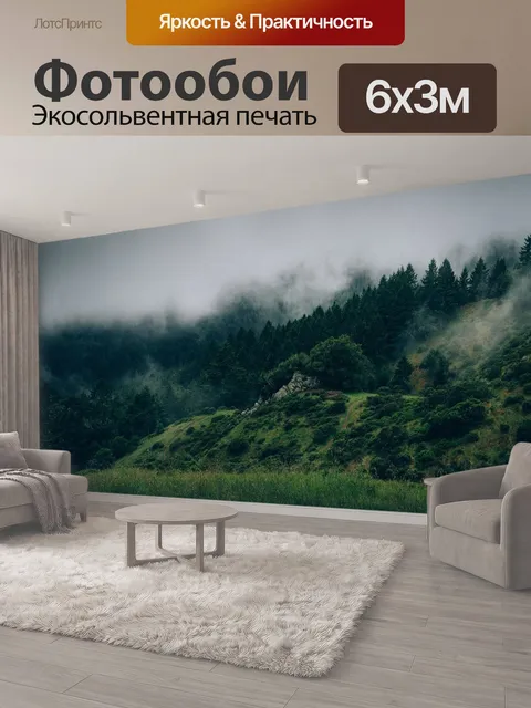 600 × 300 см · Экосольвентная печать