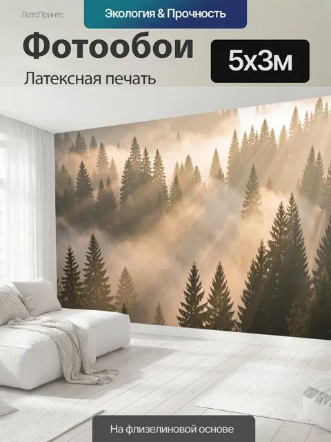 500 × 300 см · Латексная печать
