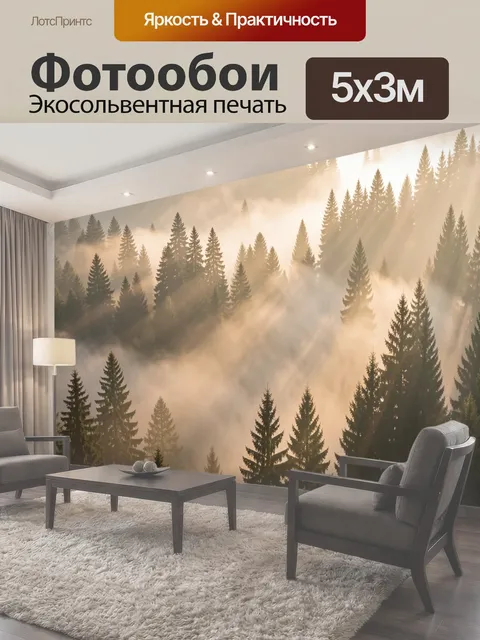 500 × 300 см · Экосольвентная печать