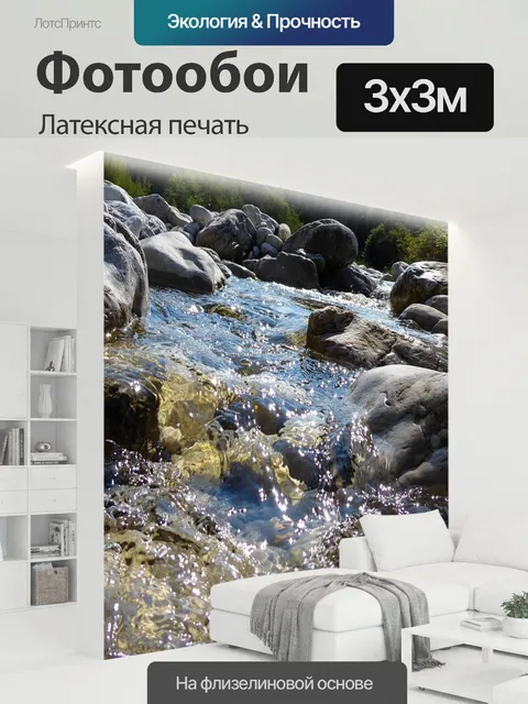 300 × 300 см · Латексная печать