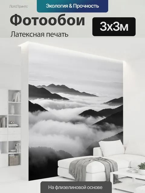 300 × 300 см · Латексная печать