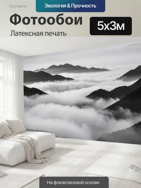 500 × 300 см · Латексная печать