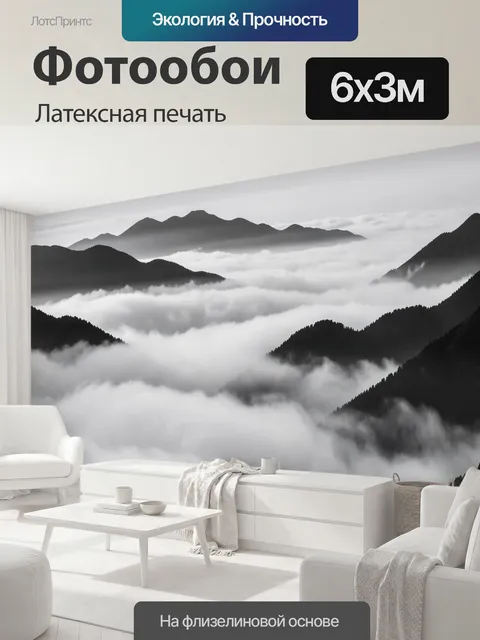 600 × 300 см · Латексная печать