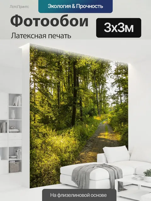 300 × 300 см · Латексная печать