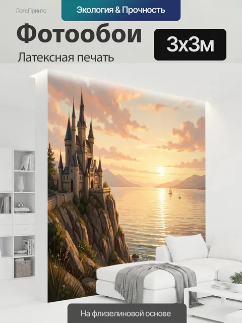 300 × 300 см · Латексная печать