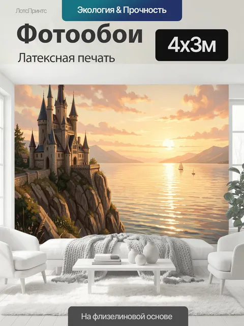 400 × 300 см · Латексная печать