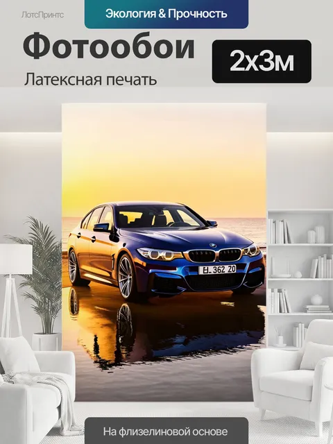 200 × 300 см · Латексная печать