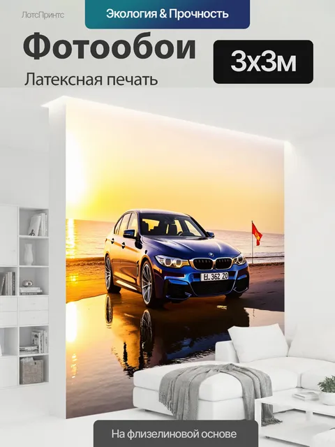 300 × 300 см · Латексная печать