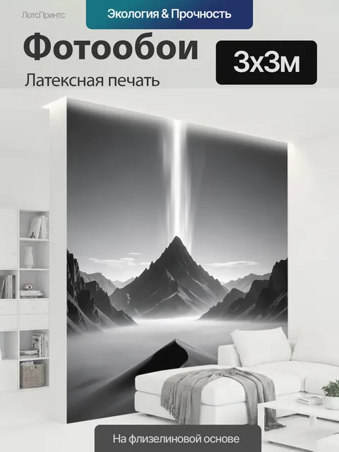300 × 300 см · Латексная печать