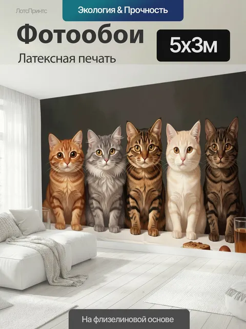 500 × 300 см · Латексная печать
