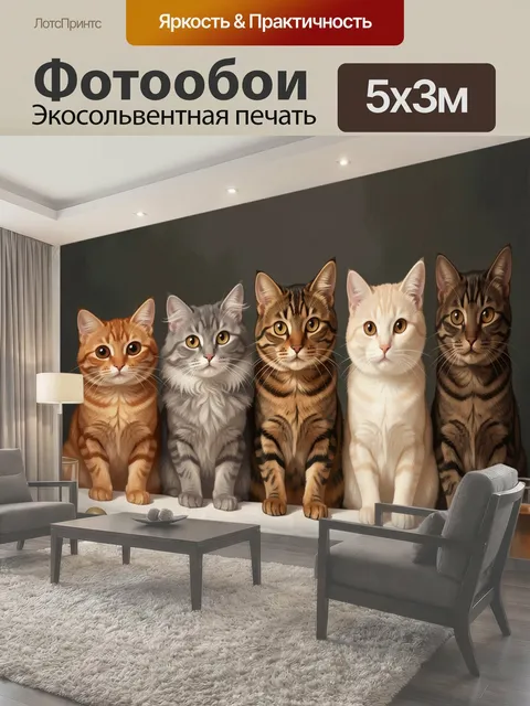 500 × 300 см · Экосольвентная печать